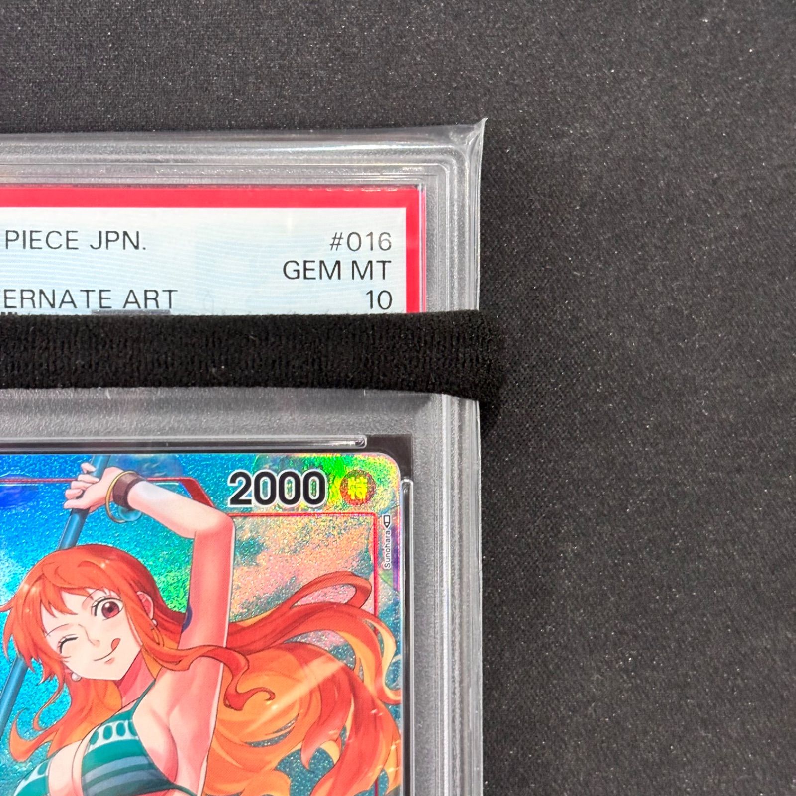 ワンピースカード PSA10 ナミ パラレル OP01-016 A002 - メルカリ