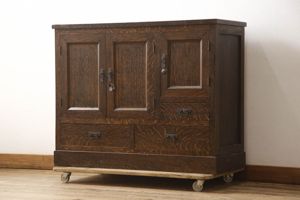 マルニ木工 地中海ロイヤル 5段チェスト サイドボード クラシック nG