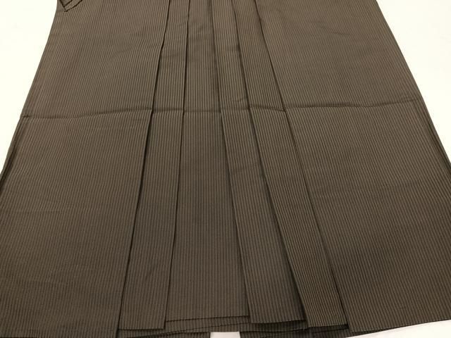 平和屋着物○男性 馬乗り袴 縞 正絹 逸品 AAAZ6829ph 平和屋着物○男性