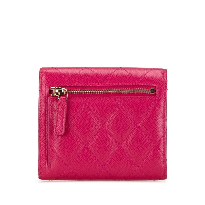 CHANEL (シャネル) マトラッセ ココマーク スモール ウォレット