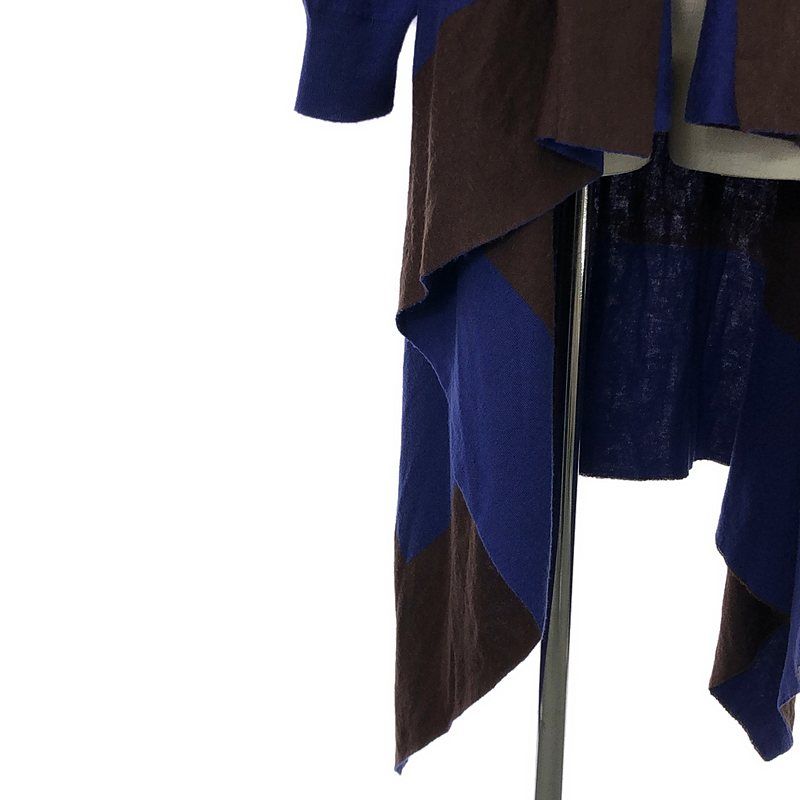 PLEATS PLEASE ISSEYブラウンカーディガン　傷あり 経典 PLEATS PLEASE 傷あり ISSEYブラウンカーディガン トップス