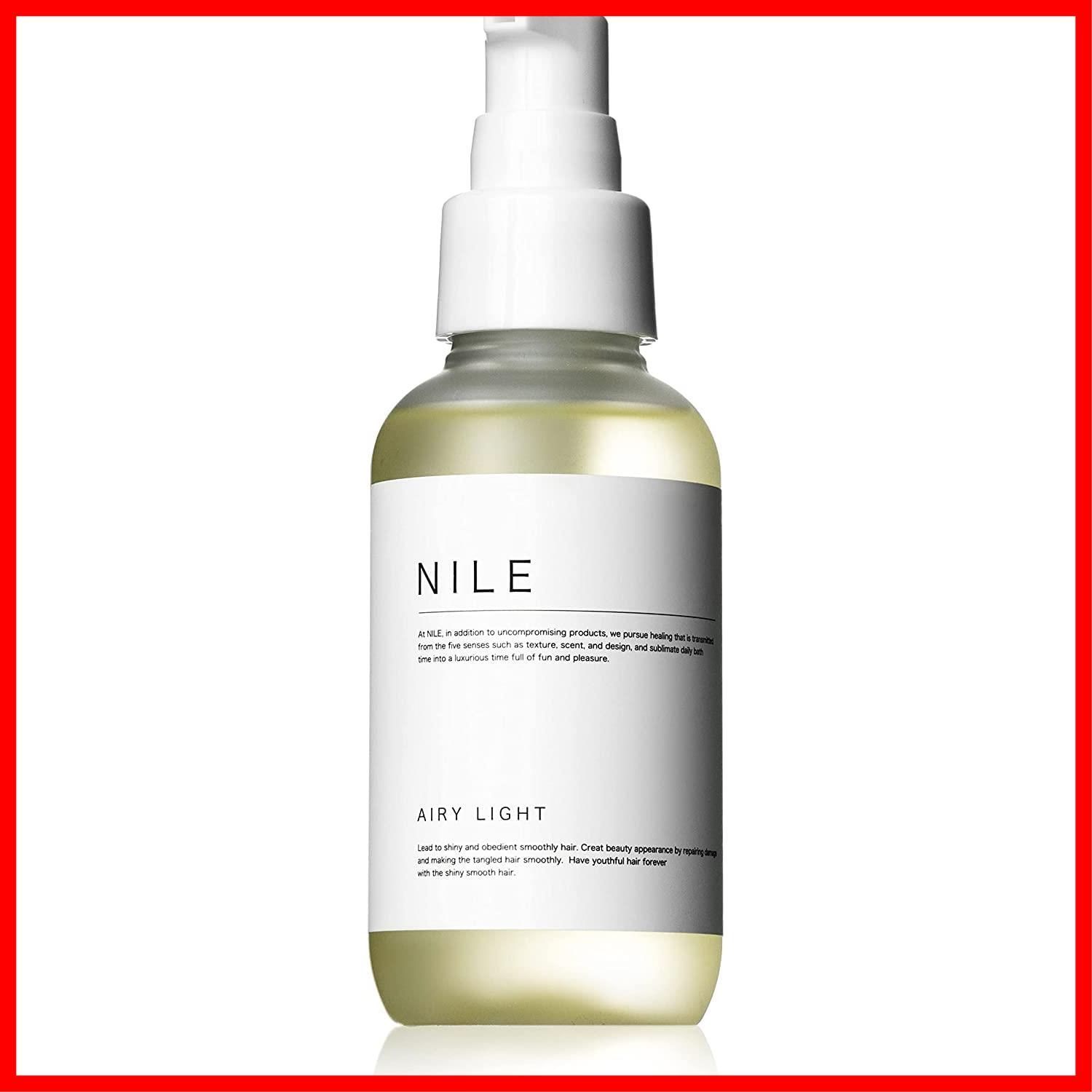 【特価】NILE ヘアオイル メンズ 洗い流さないトリートメント エアリーライト(アップルフラワーの香り)