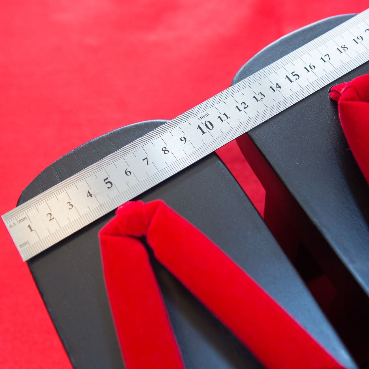 赤鼻緒の三本歯高下駄 通称