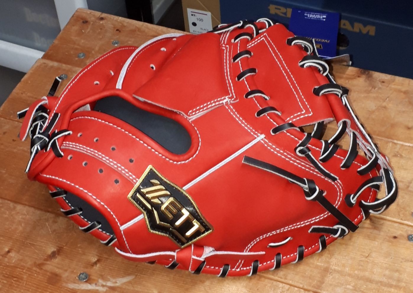 ZETT硬式ネオステイタスVLシリーズ キャッチャーミットBPCB12212