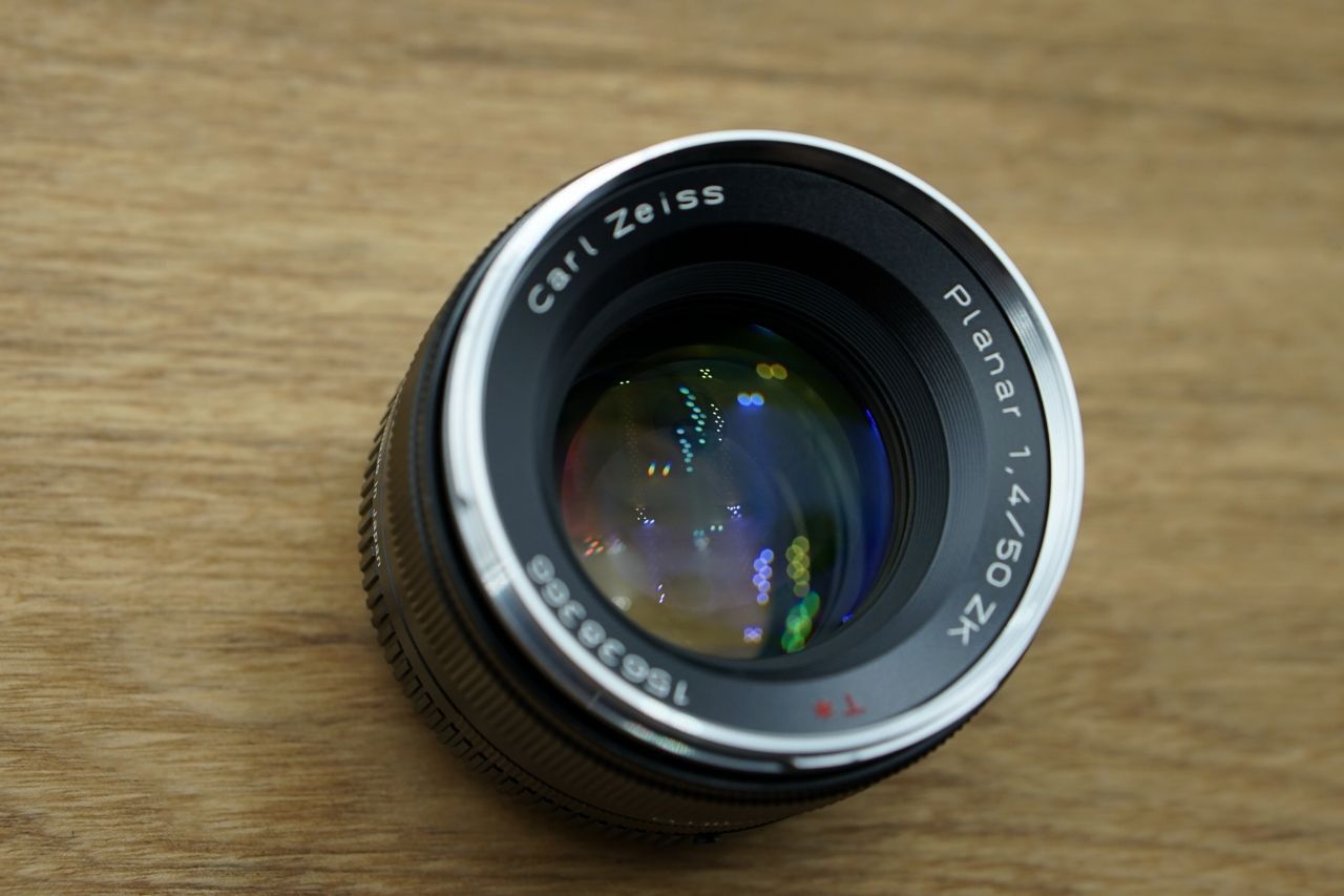 carl zeiss planar 1.4/50 ジャンク品-