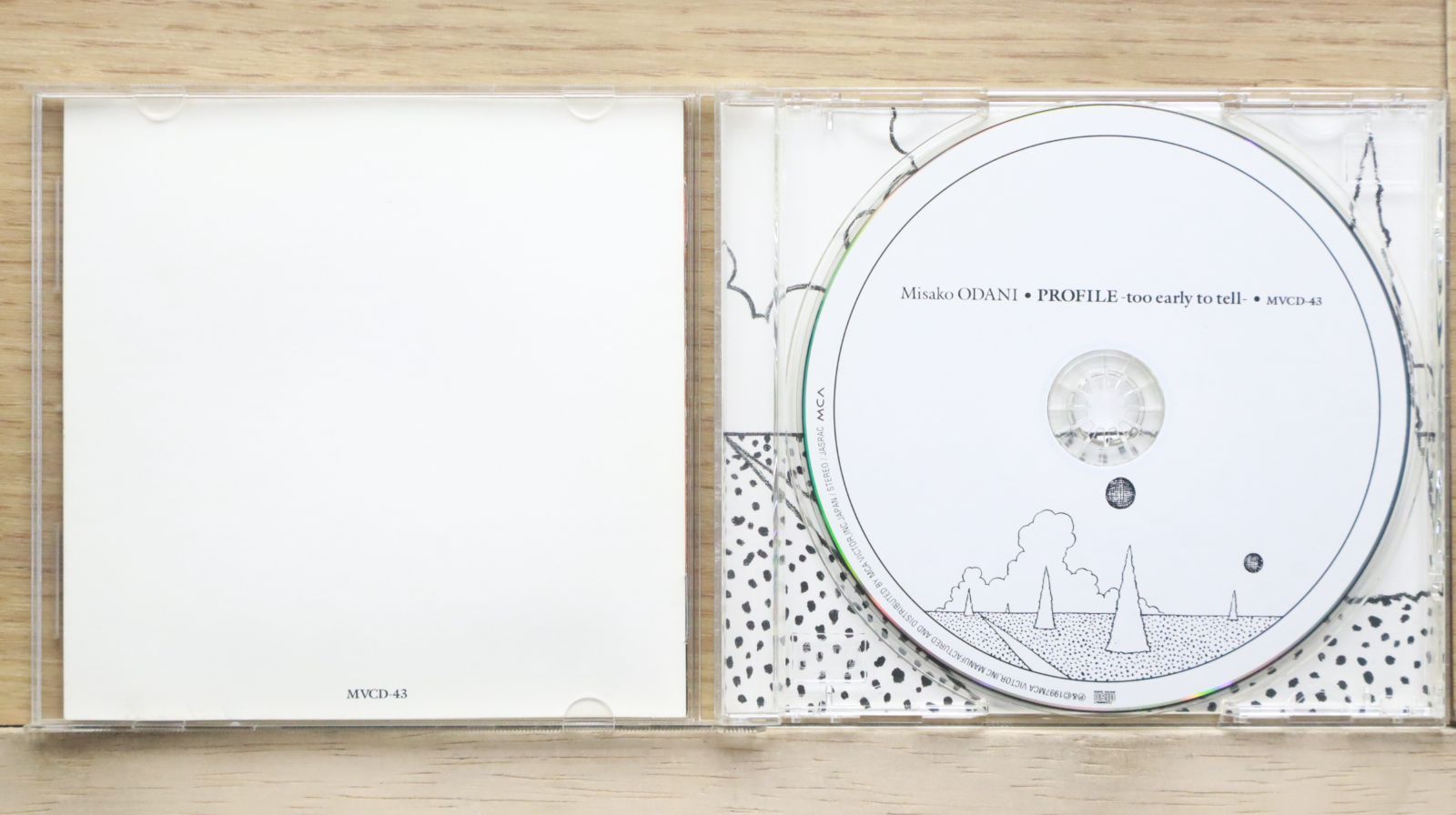 国内盤CD☆小谷美紗子/Misako Odani□ PROFILE-too early to