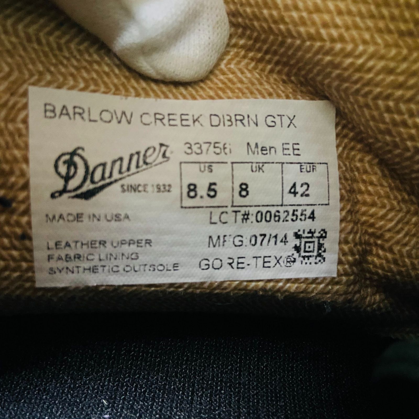 DANNER ダナー バロウクリーク ゴアテックス 33756 BARLOW CREEK DBRN GTX C472 80サイズ発送 - メルカリ