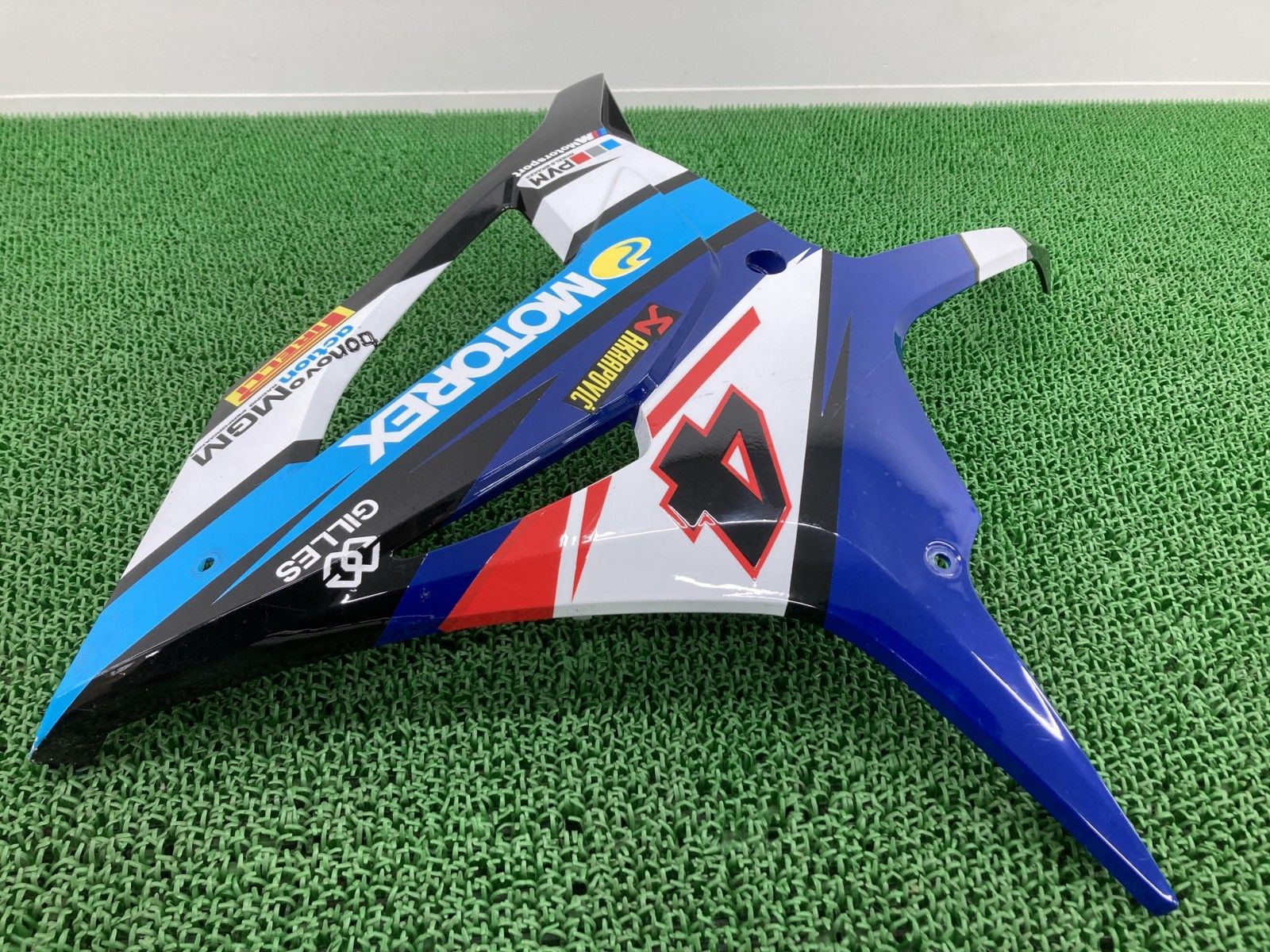 ZXMT製S1000RR アンダーカウル 右 白/青/黒 社外 バイク 部品 K67 19