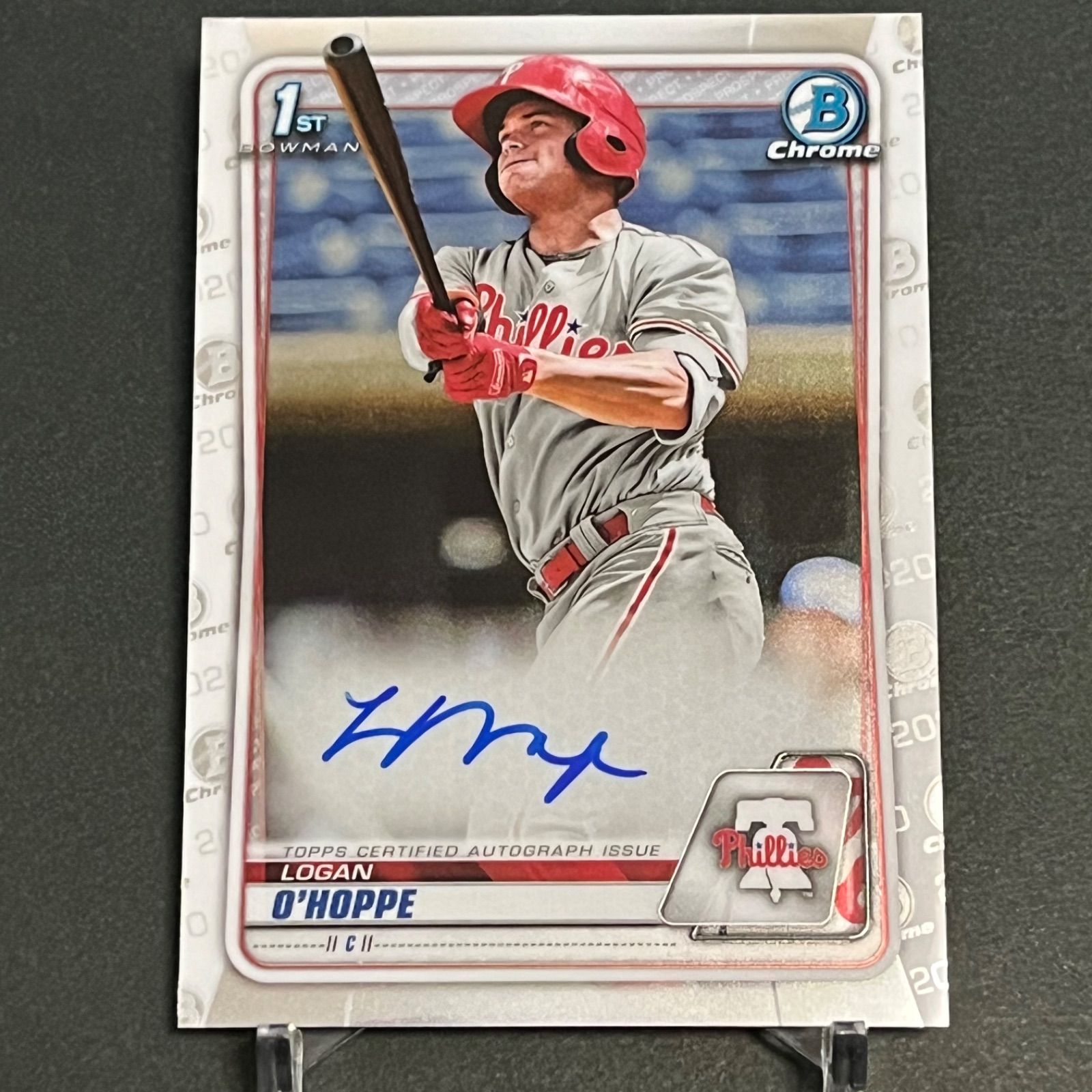 ローガンオハッピー直筆サインカード 2020 Bowman Chrome 1st Bowman 