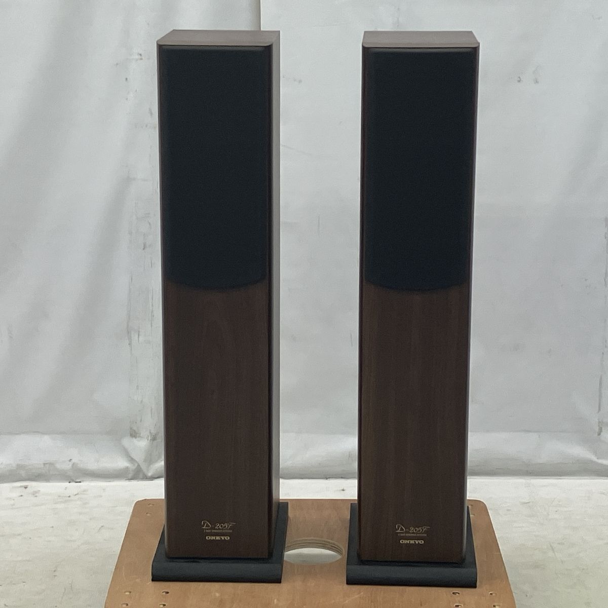 ONKYO D-205F トールボーイ型 スピーカー ペア 音響機器