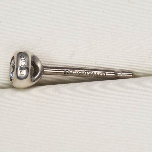 ティファニー ピアス ダイヤ ダイヤモンド 0.05ct/0.05ct