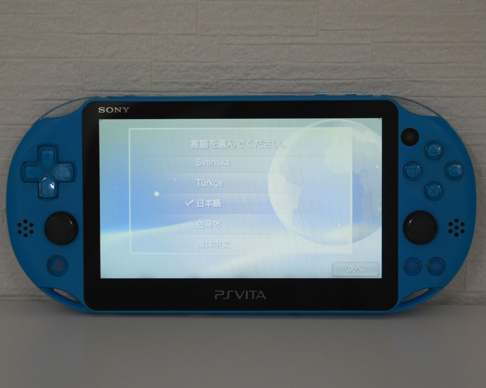 NI] ジャンク品 PlayStation Vita PS Vita SONY アクア・ブルー