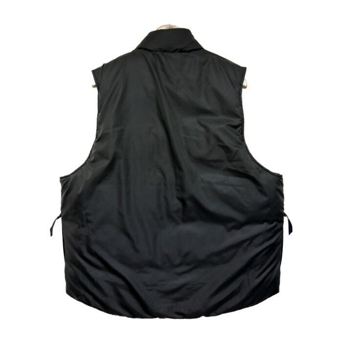 SEE SEE REVERSIBLE PUFF VEST BLACK/NAVY試着のみです