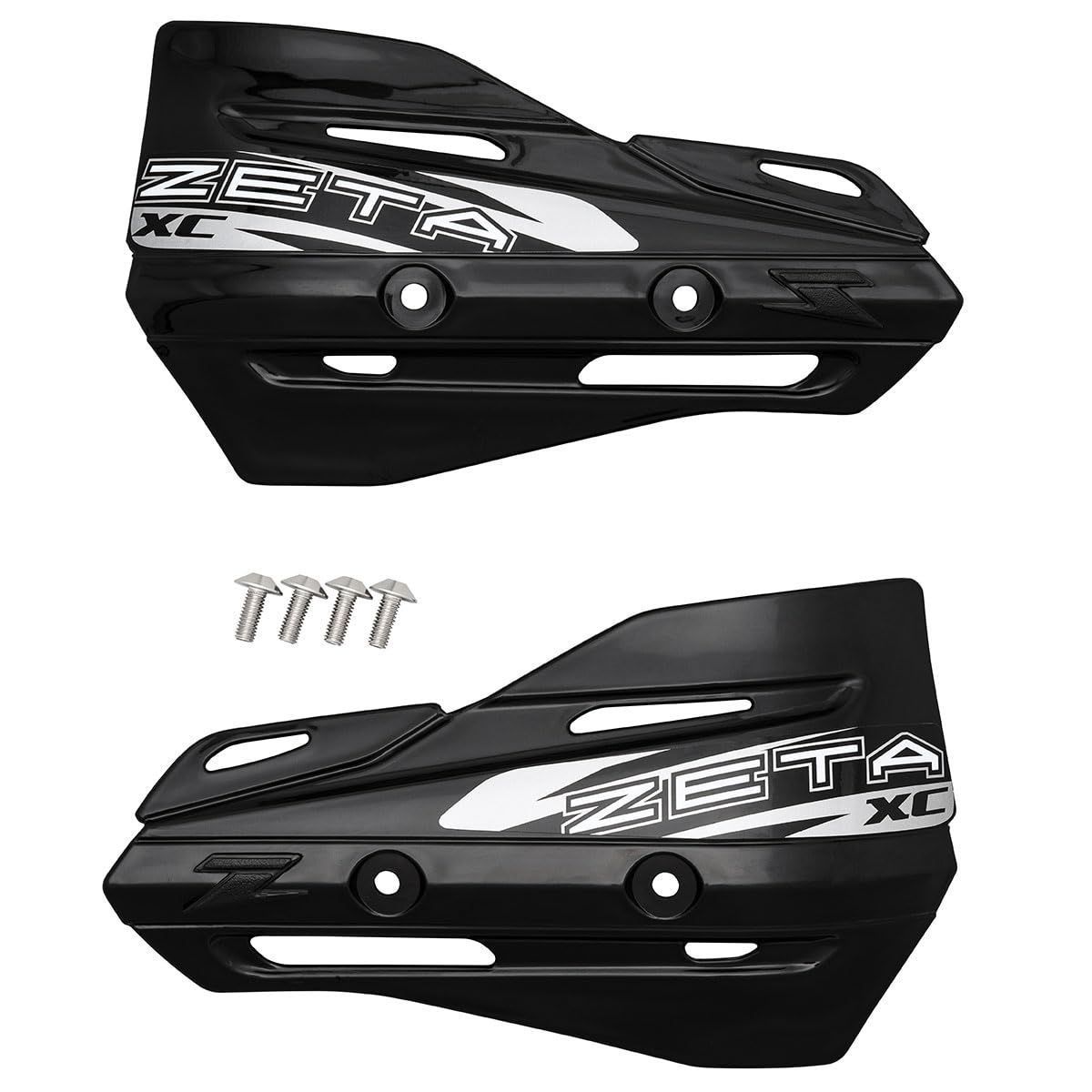 [新品・未使用]ジータレーシング(ZETA RACING) XCプロテクター ブラック アーマーハンドガードシリーズに装着可能 泥 飛び石 枝 ...
