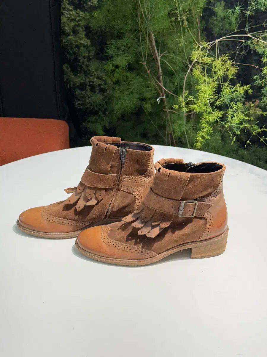 Paul green フリンジ ウェスタン ブーツ