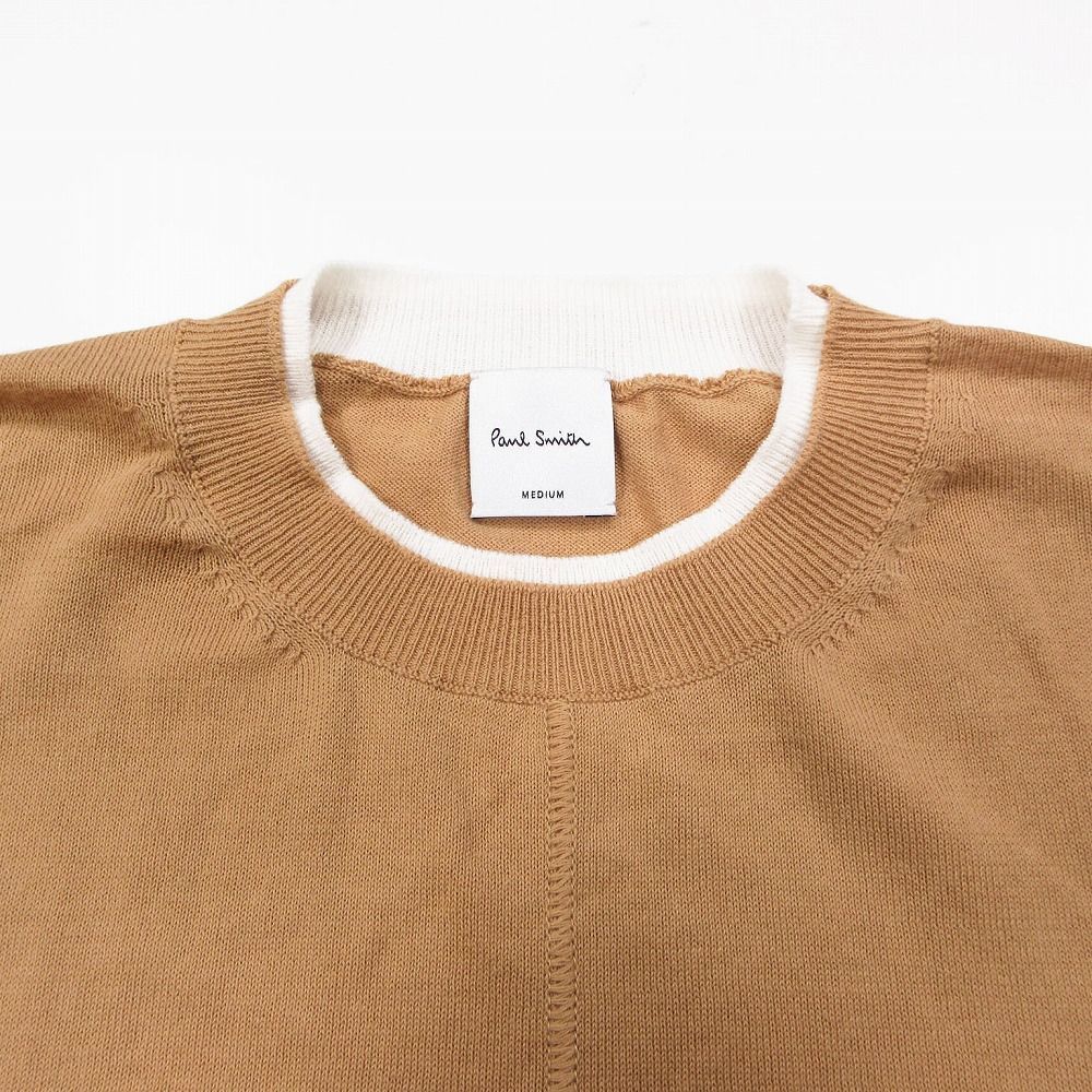 Paul Smith ポールスミス センターシーム ニット カットソー
