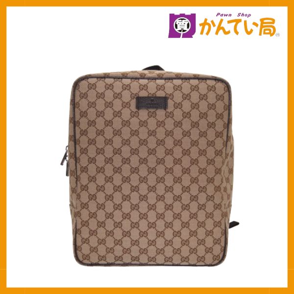 GUCCI グッチ GGキャンバス バックパック デイバッグ 630914
