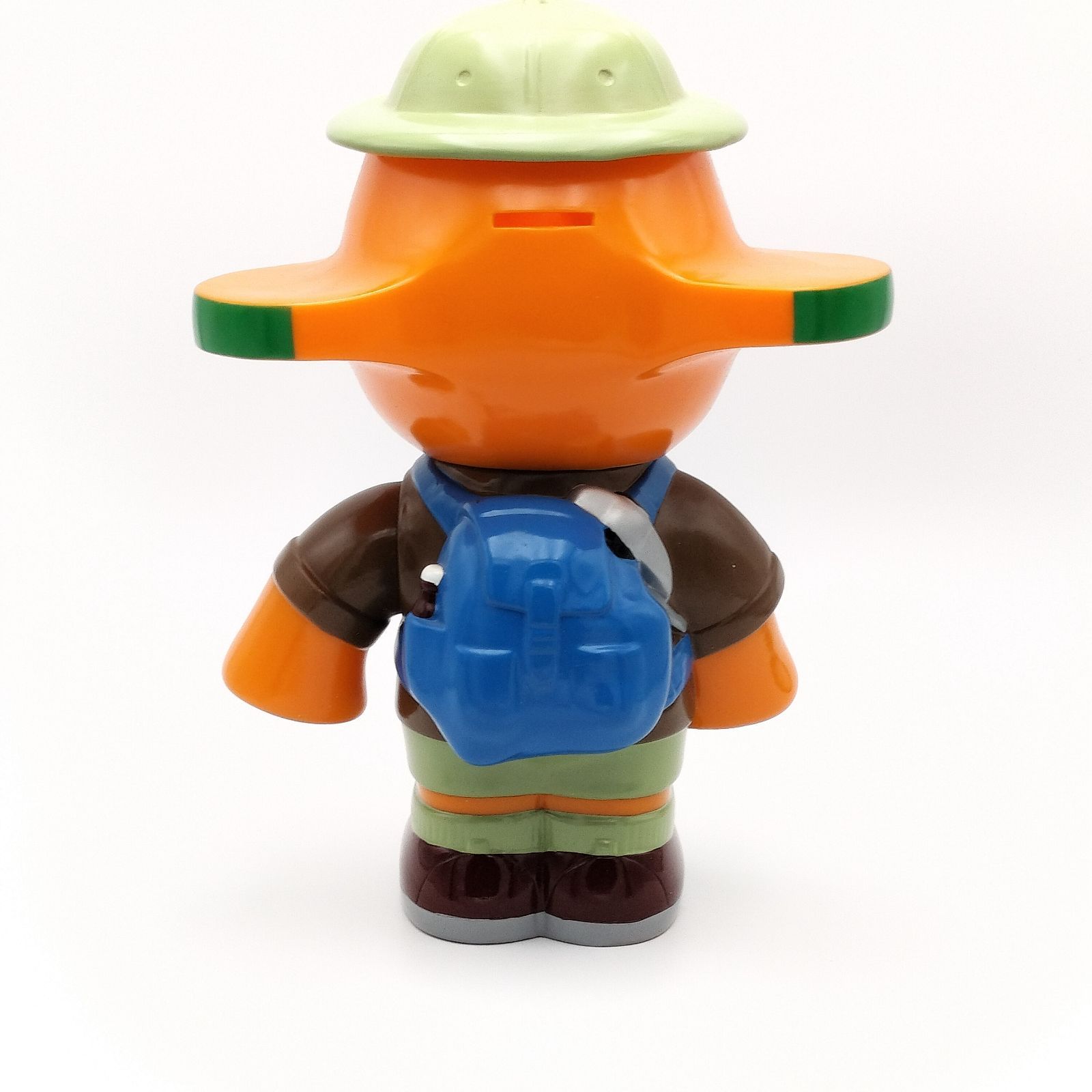 【楽天公式アカウント様】昭和レトロ 佐藤製薬 特大 サトちゃん 冒険隊 貯金箱 サトちゃん 探検隊 BIG貯金箱 フィギュア 高さ約32センチ 佐藤