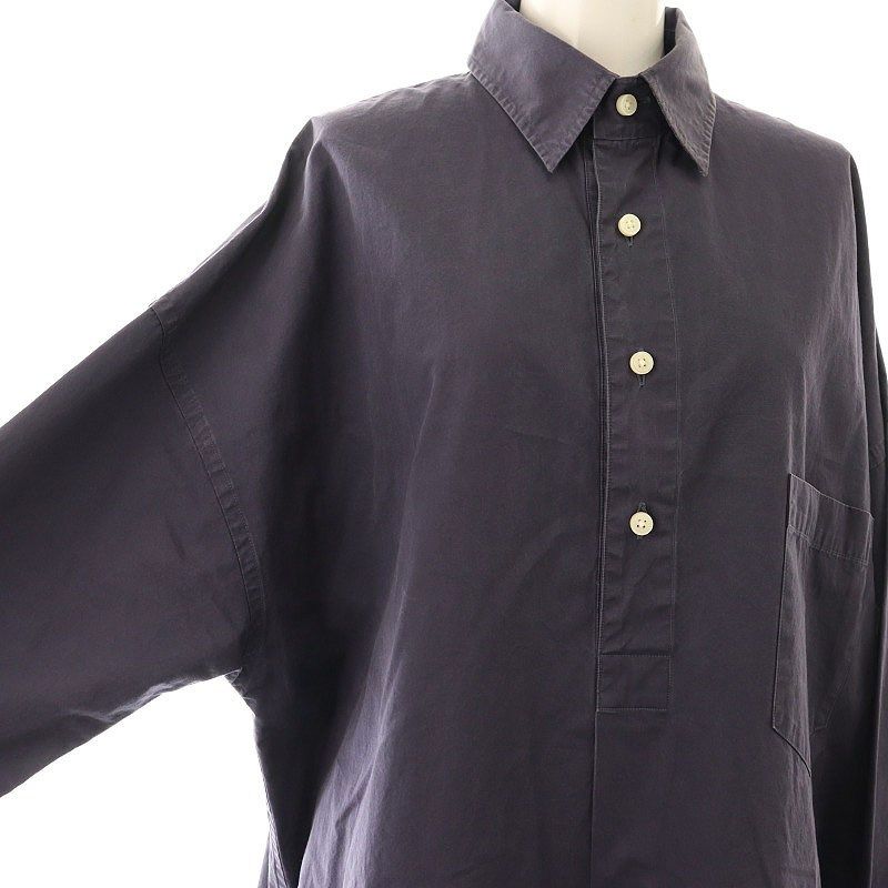 MADISONBLUE ネイビー 長袖シャツ Mサイズ J.BRADLEY PUFF SLEEVE SH | SHIRT/BLOUSE | MADISONBLUE