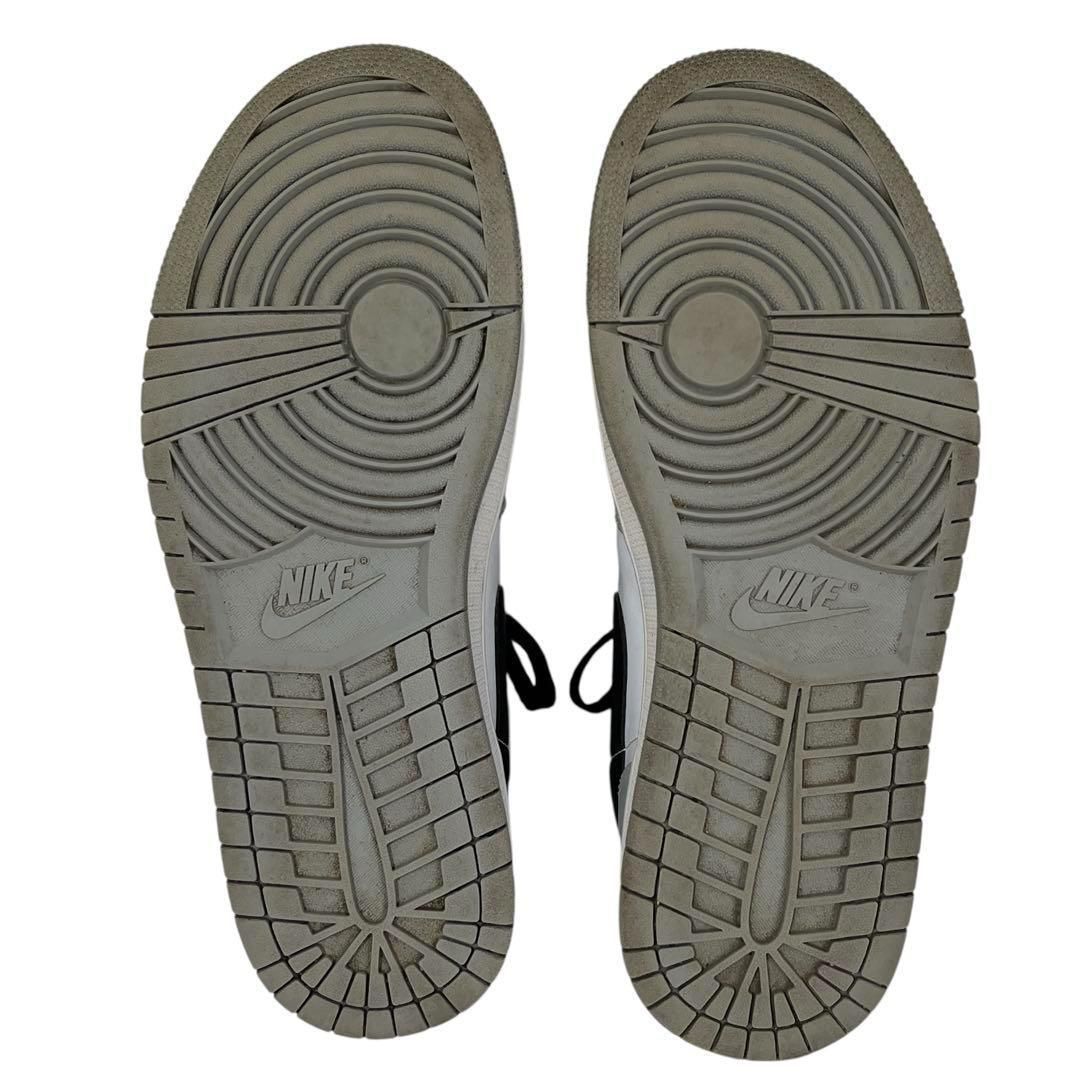 5615_4 NIKE Air Jordan 1 Mid スモークグレー 27 NIKE AIR JORDAN 1 MID 