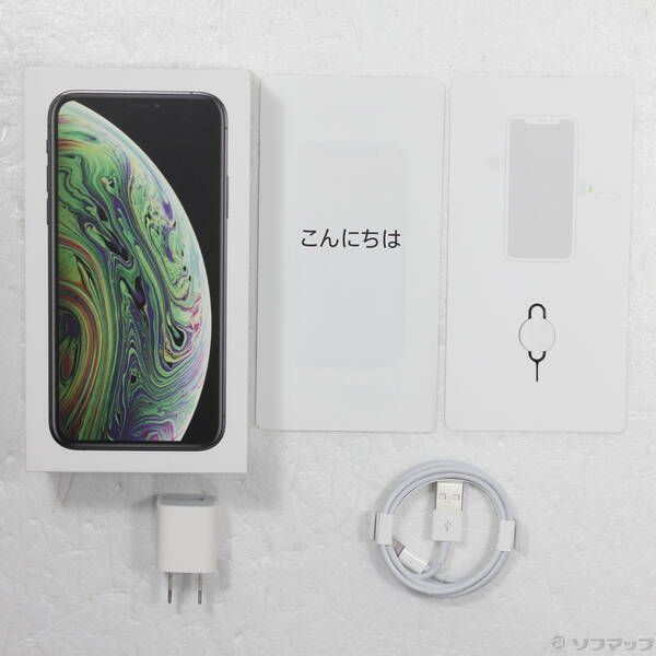 iphoneXs SIMフリー 中古品 256GB 色 Space Gray 2年間使用