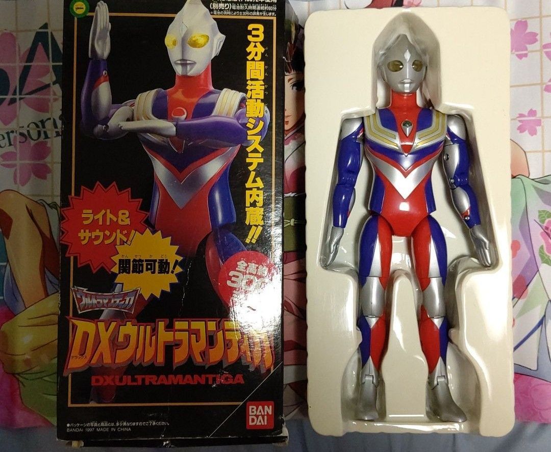 DXウルトラマンティガ ライト＆サウンド 箱あり開封現状品 - メルカリ
