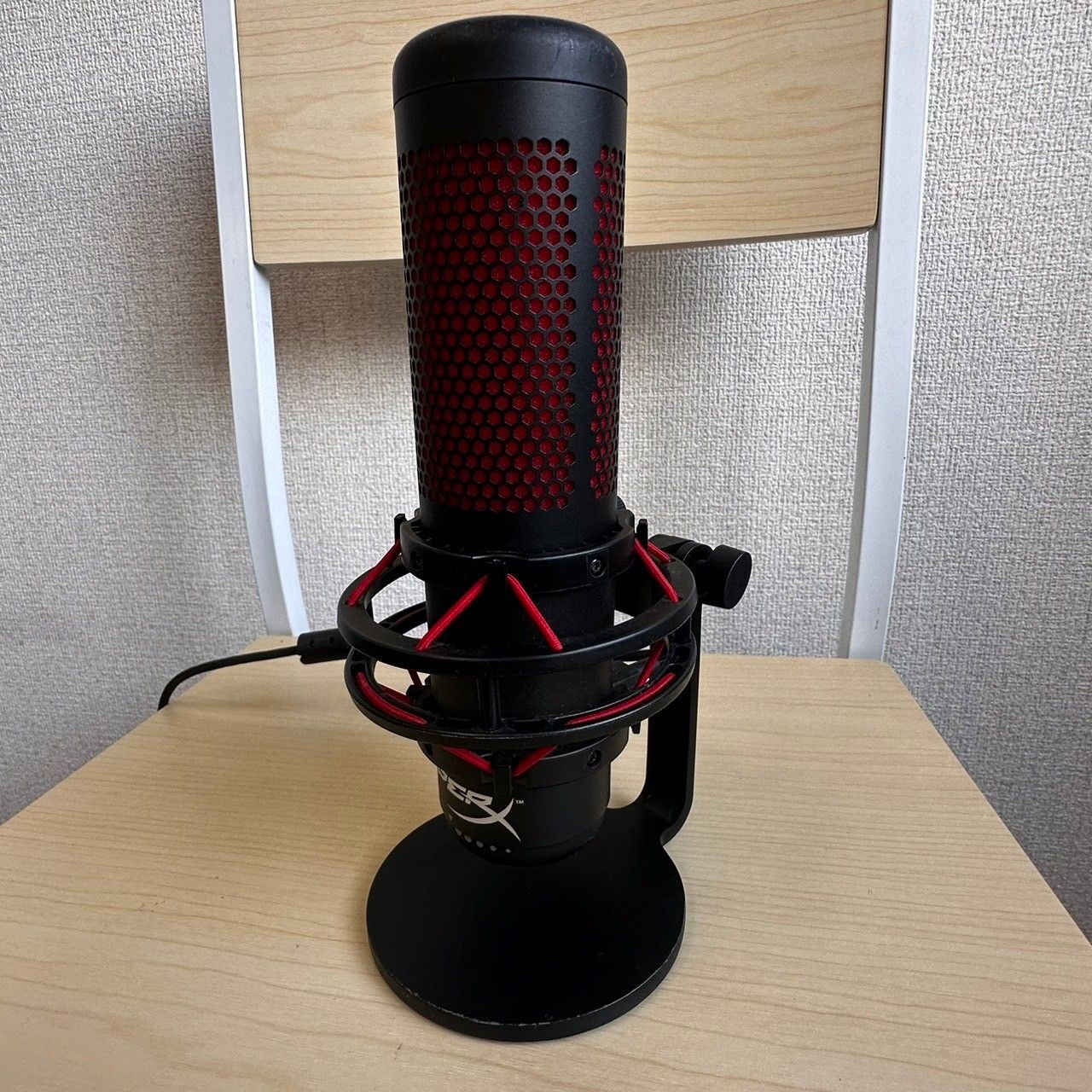HyperX QuadCast スタンドアロンマイク HX-MICQC-BK Kingston 