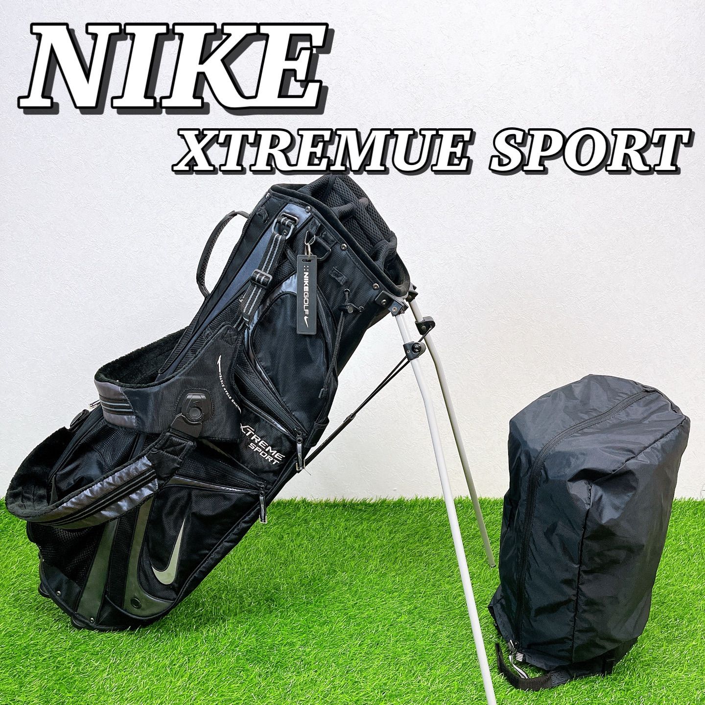 軽量キャディバッグ】NIKE XTREME SPORT / ナイキ スタンド キャディバック ゴルフバッグ スタンド式 - メルカリ