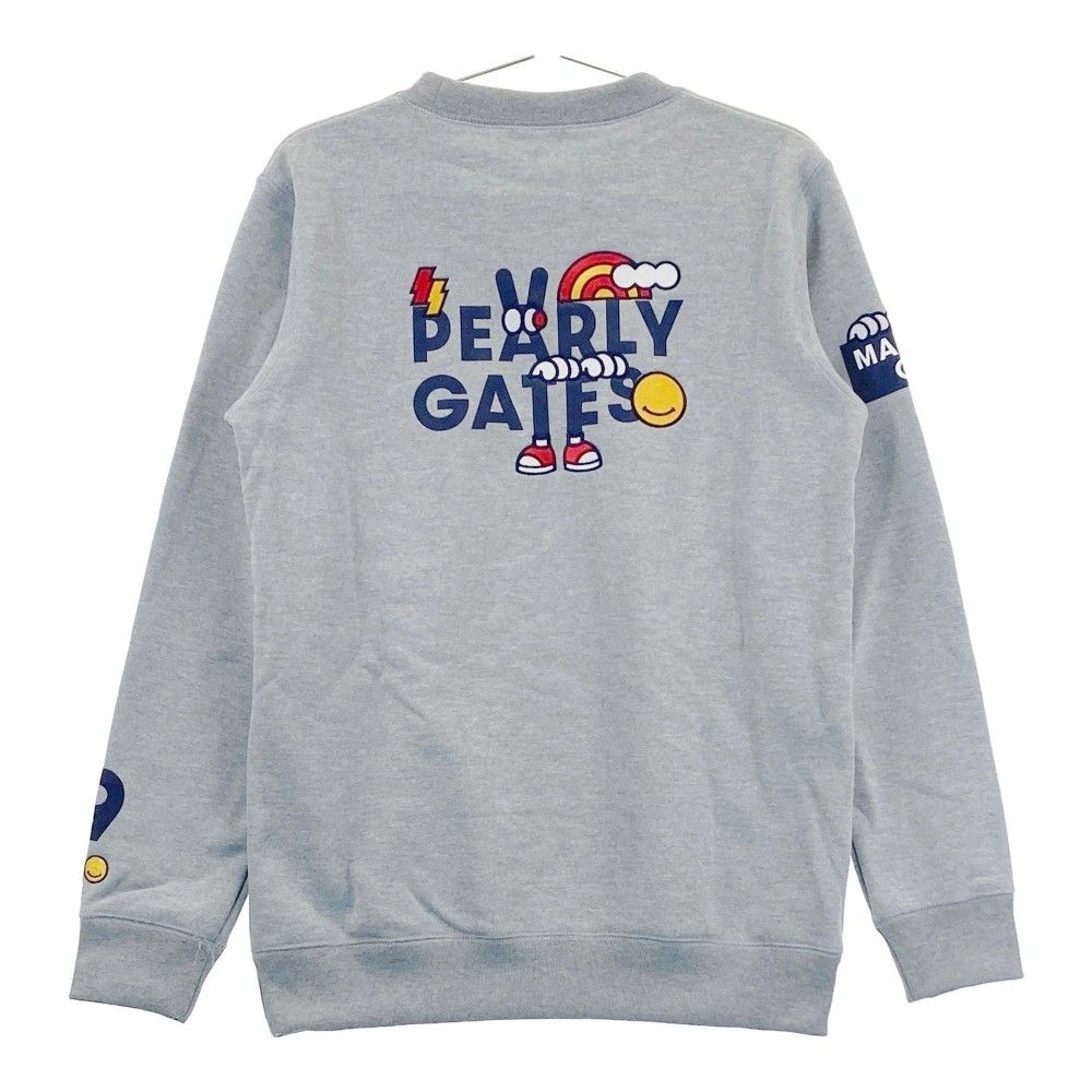 サイズ：4 PEARLY GATES パーリーゲイツ スウェット トレーナー グレー
