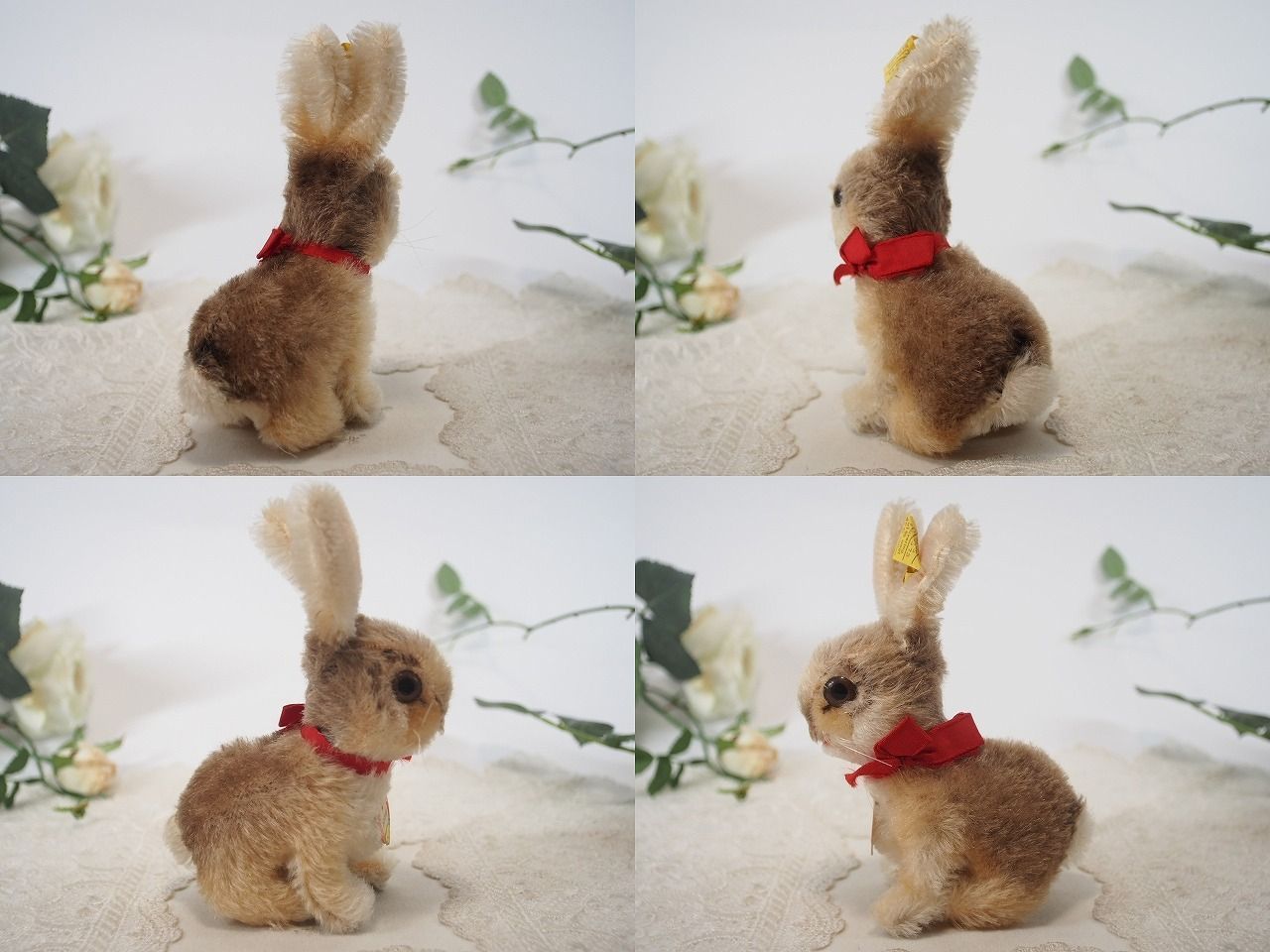 シュタイフSonny Rabbit 10cm★ウサギのソニー/兎/ソニーラビット シュタイフ☆Sonny Rabbit 10cm オールIDs完品☆ウサギのソニー