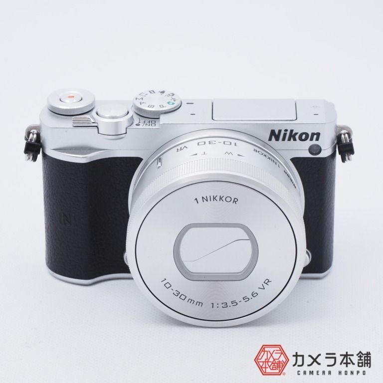 Nikon1 J5 標準パワーズームレンズキット シルバー カメラ本舗｜Camera honpo メルカリ