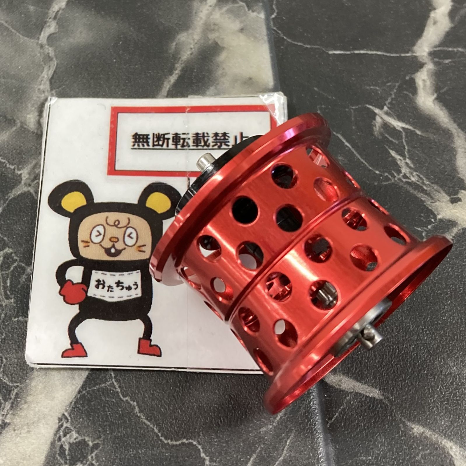 KTF 34㎜バーサタイルネオスプール レッド バージョン2