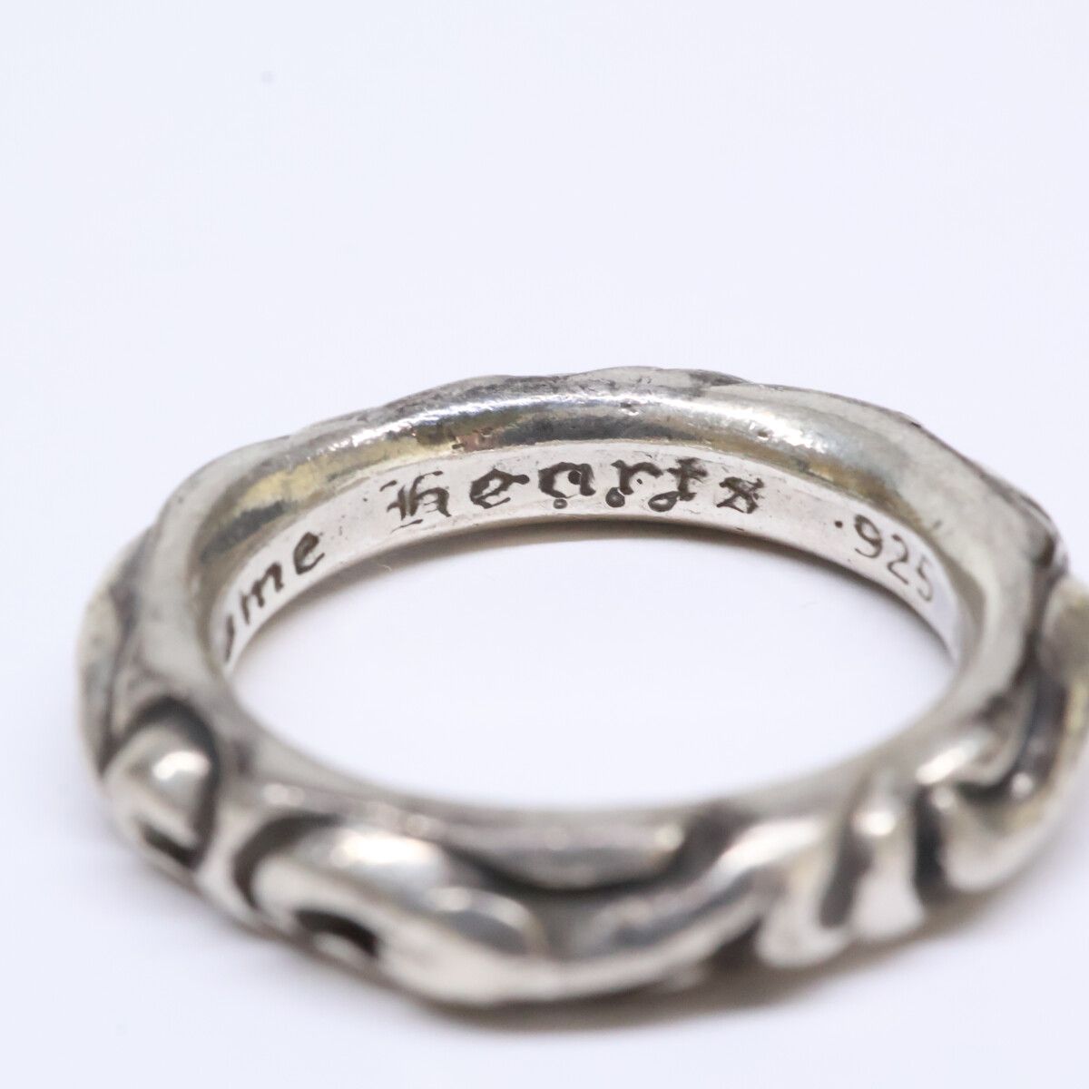 Chrome Hearts クロムハーツ スクロール バンド 1994 Chrome Hearts クロムハーツ 925 1994 スクロールバンド 14号