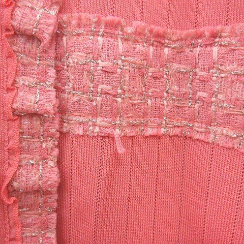 オースチン リード Austin Reed カーディガン ニット フリル ラメ 長袖