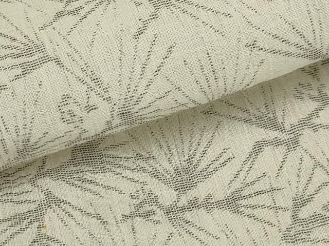 平和屋着物□極上 小紋 市松 花唐草地紋 暈し染め 逸品 DZAA7692kh5