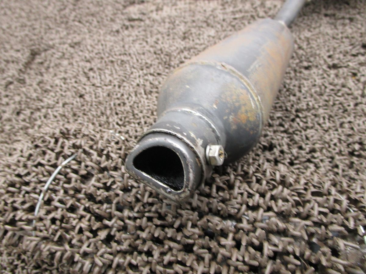 TS250 マフラー サイレンサー A6992 チャンバー TS2504 スズキ TS2504 キャブ車 動画有