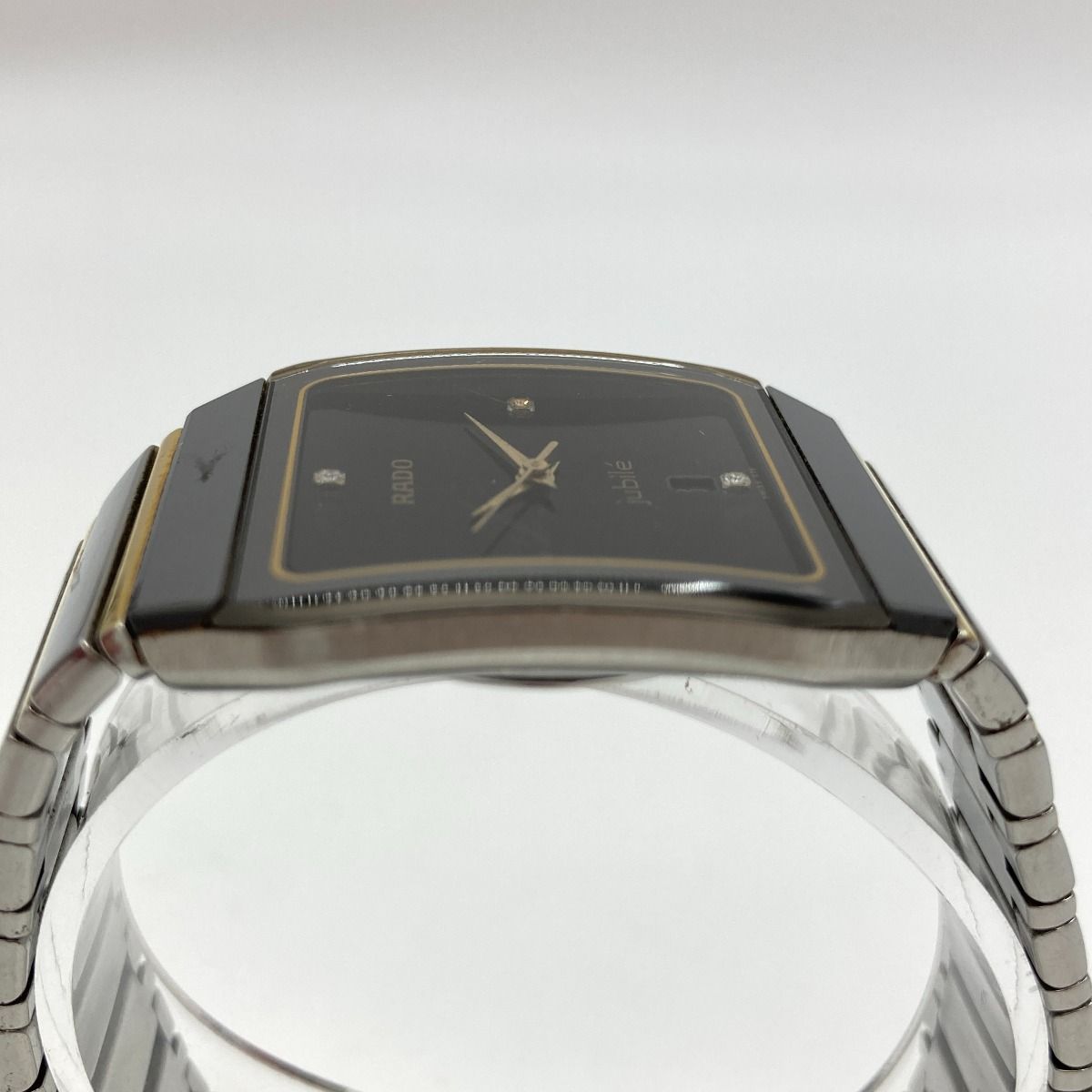 RADO jubilé 黒　ラドー　ジュビリー　メンズ腕時計129.0266.3 ◎◎RADO ラドー アナログ 腕時計 jubile ジュビリー クォーツ