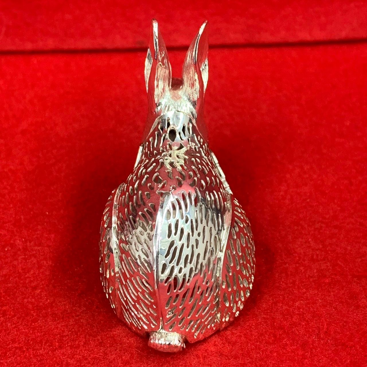 クリストフル　Christofle うさぎ　置き物　フランス クリストフル Christofle うさぎ 置き物 フランス