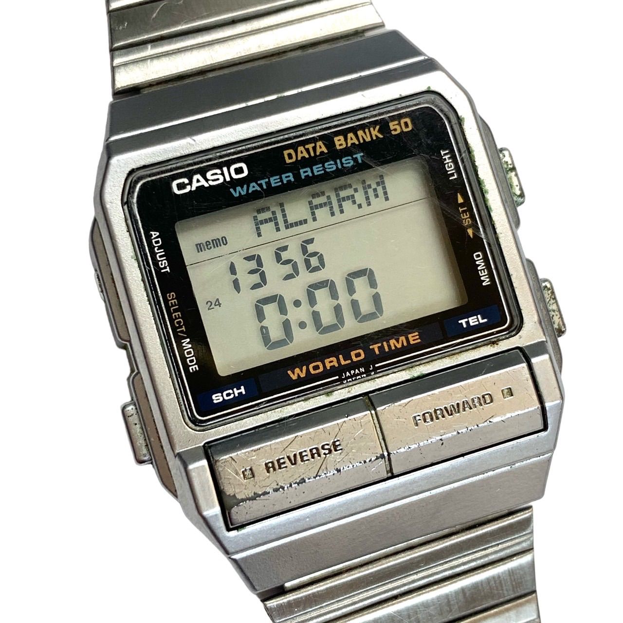 レア希少品⭐️CASIO DATA BANK】 カシオ データバンク DB-520 テレメモ デジタル カシオ チプカシ 腕時計 液晶良好 稼働中  （AYA） - メルカリ