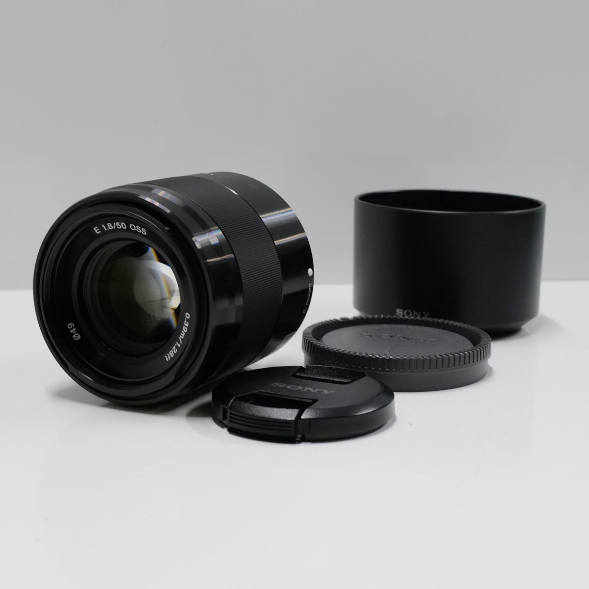 SEL50F18 SONY デジタル一眼α用レンズ USED超美品 E 50mm F1.8 OSS E