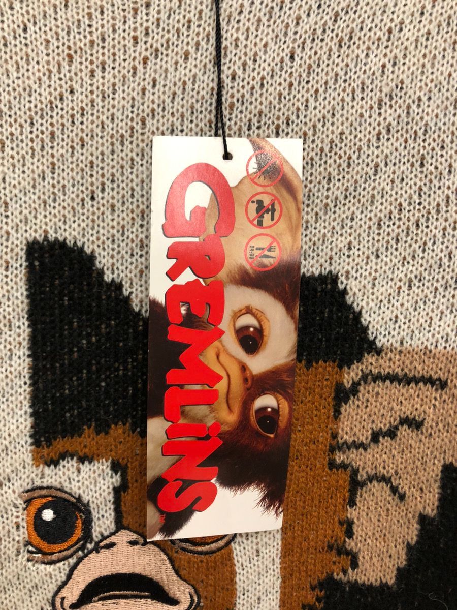 candy stripper グレムリン セーター キャンディ ストリッパー×映画『グレムリン』ギズモのフワフワニットや