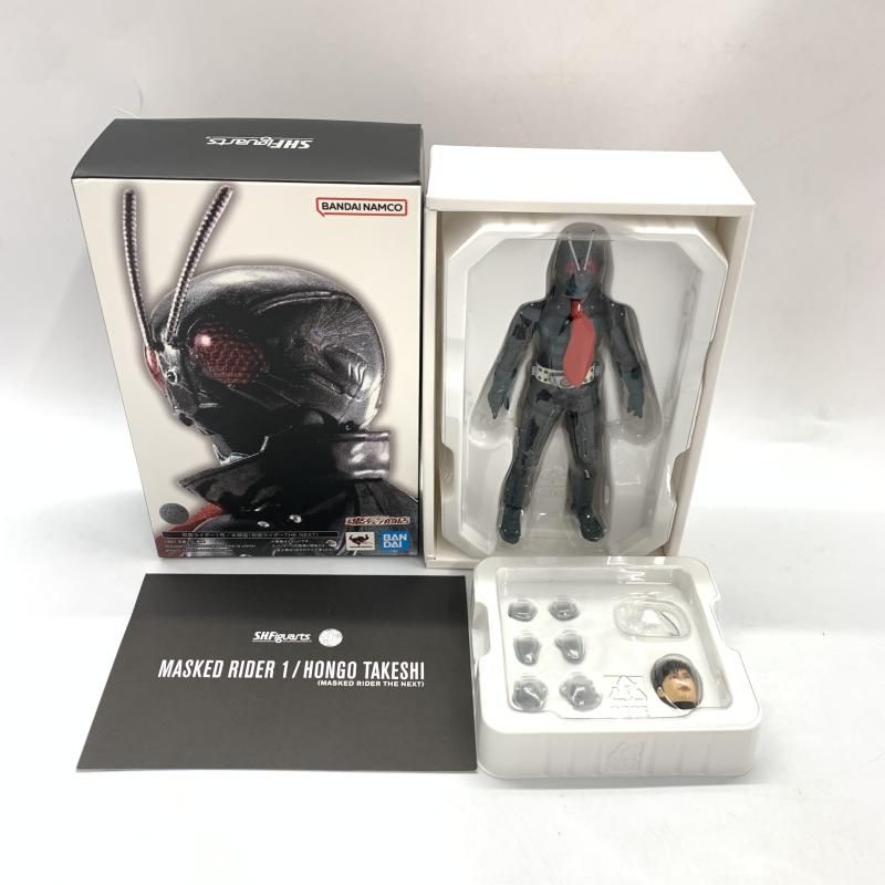 中古】開封）S.H.Figuarts (真骨彫製法) 仮面ライダー1号/本郷猛(仮面