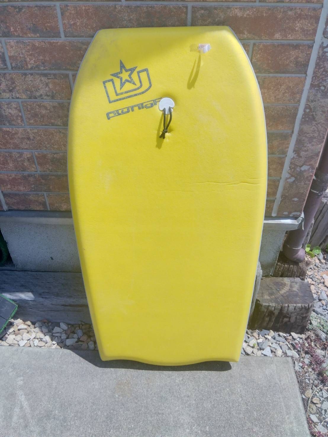 ⛵ UNISON ボディボード イエロー×ネイビー 廃盤