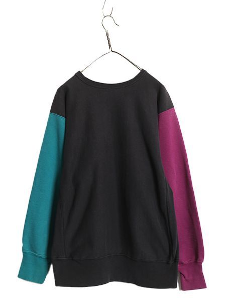 チャンピオン リバースウィーブ 90s アメリカ製 クレイジーパターン XL お得なクーポン配布中!】 90s USA製 ☆ チャンピオン リバース