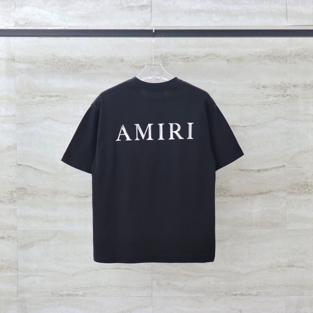 新品未使用 AMIRI アミリ 半袖 Tシャツ ブラック 男女兼用 S-XL - メルカリ