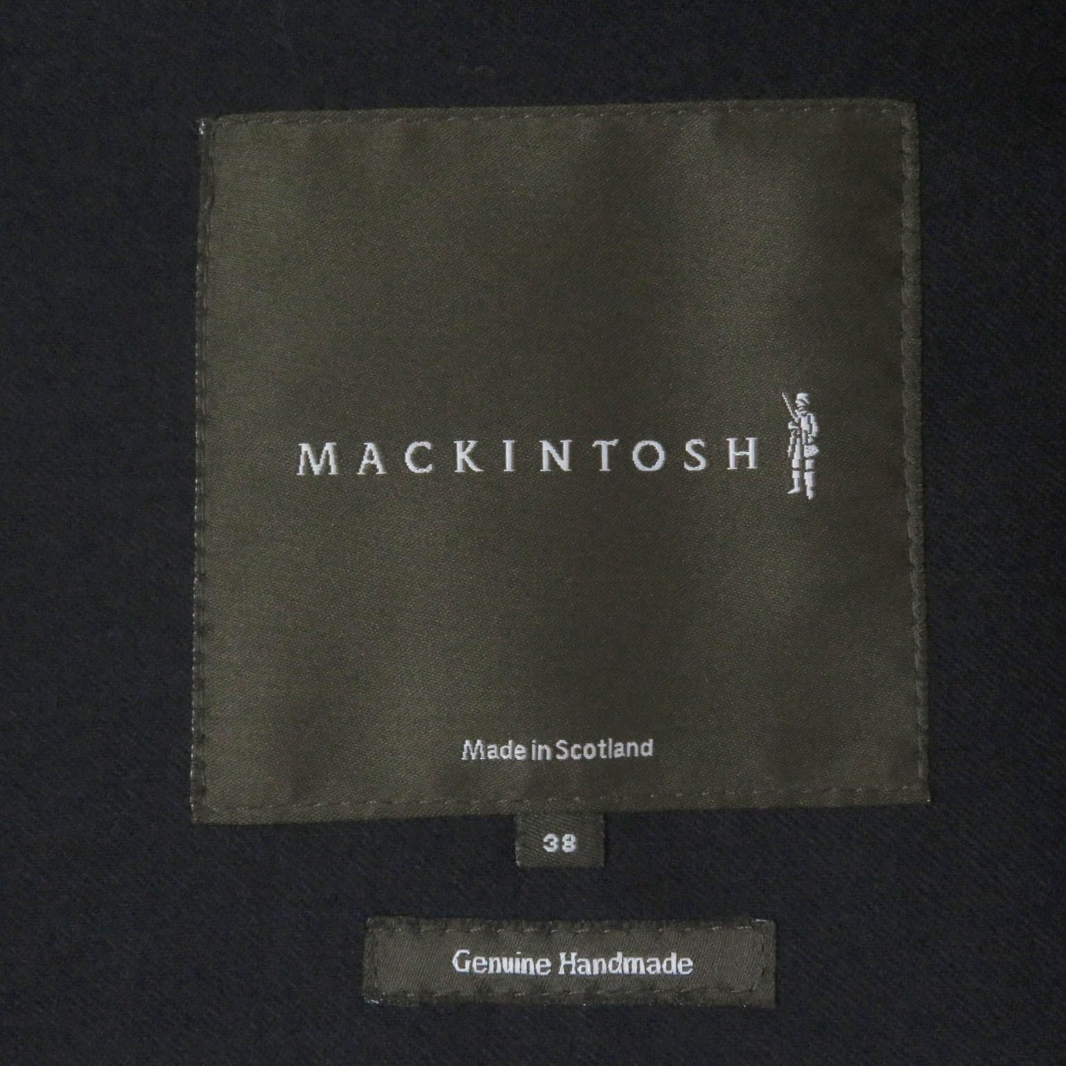 美品□Mackintosh マッキントッシュ ウール ダブルブレスト ロゴ 美品□Mackintosh マッキントッシュ ウール ダブルブレスト ロゴ