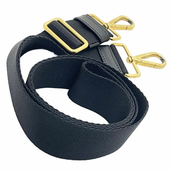 PRADA ブラック ナイロン ショルダーストラップ プラダ ショルダー