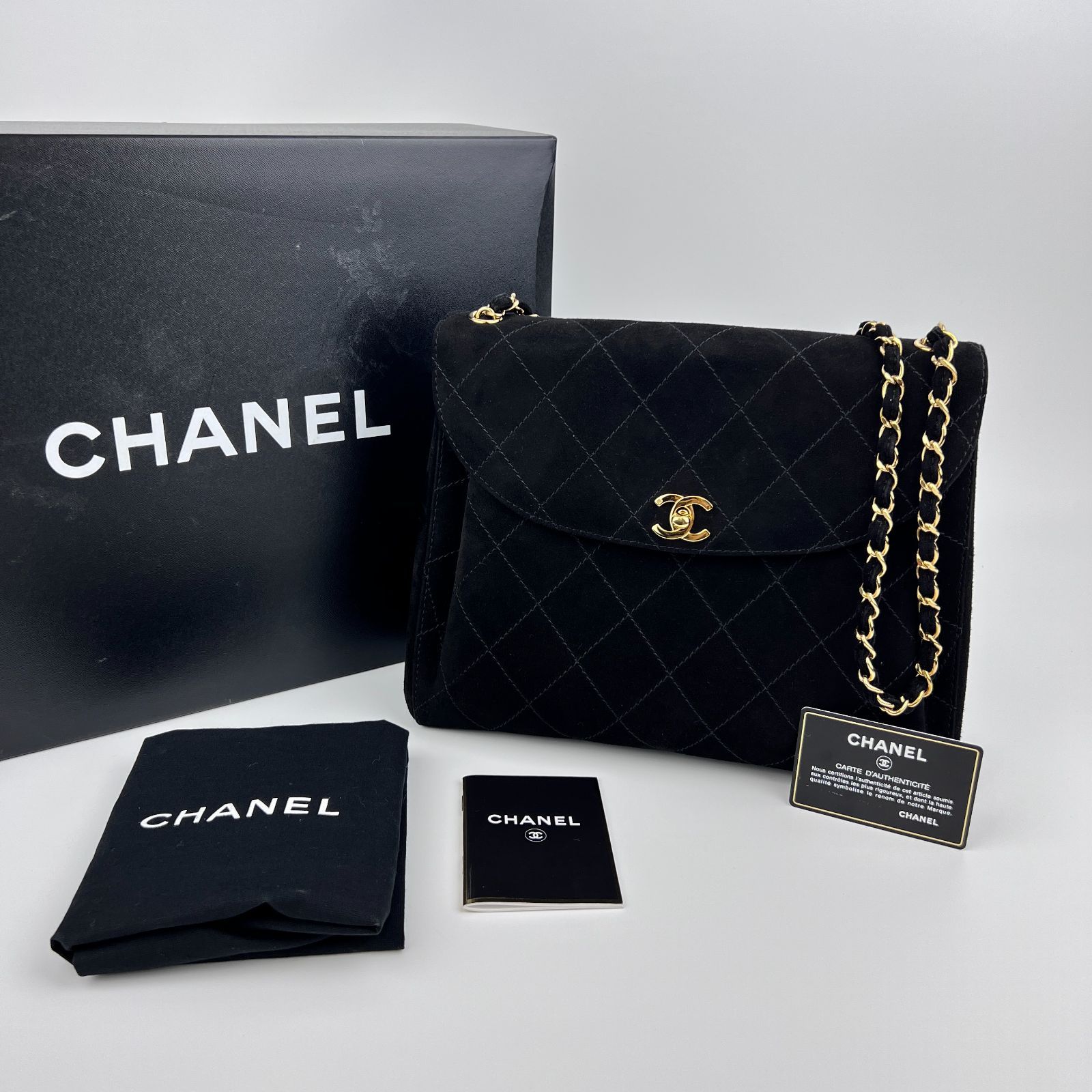 中古】CHANEL シャネル ココマーク マトラッセ ワイルドステッチ 中古】CHANEL シャネル ココマーク マトラッセ ワイルドステッチ