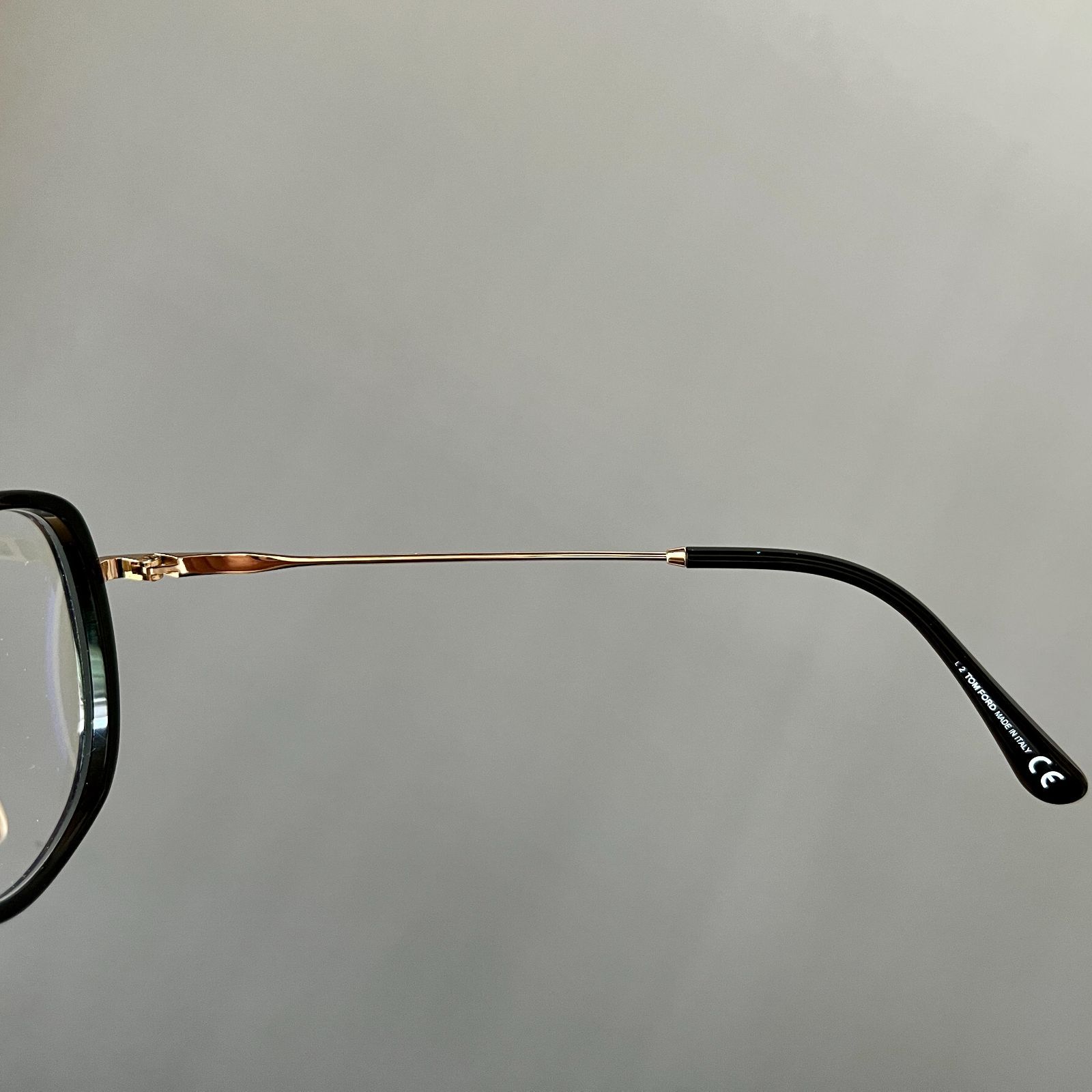 トムフォード メガネ メンズ レディース オーバル ガンメタ