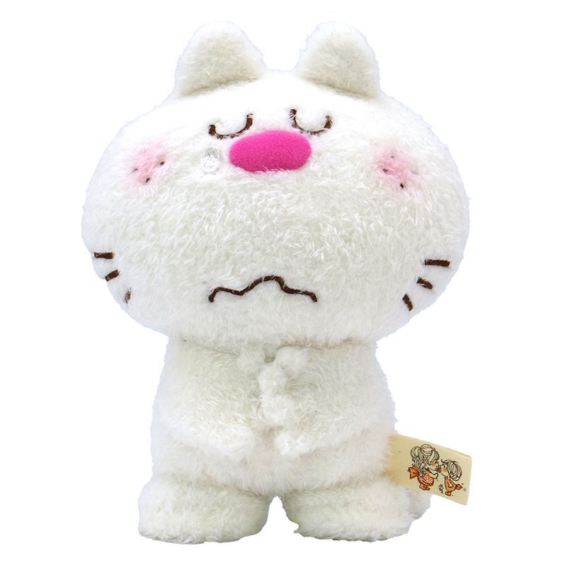 ADO MIZUMORI 水森亜土 ねこ ぬいぐるみ Sサイズ ホワイト WH